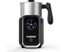 Elektrische Melkopschuimer met Temperatuurcontrole - 5-in-1 Functies voor Warm & Koud Schuim