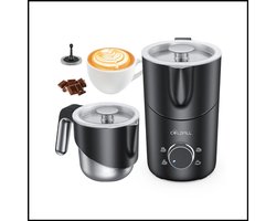 Elektrische Split-Type Melkopschuimer – 6-in-1 Automatische Warme & Koude Melkschuimmaker – Voor Koffie, Cappuccino en Latte