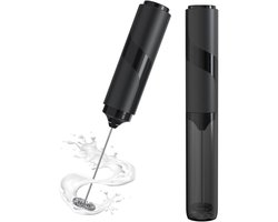 EXCITAT Melkopschuimer - Garde - Met Opbergdoos - Elektrische Melkopschuimer - Geschikt voor Koffie, Latte, Cappuccino, Warme Chocolademelk