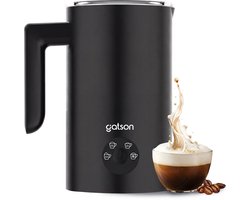 Gatson Elektrische Melkopschuimer - Warm & Koud Schuim - PFAS Vrij - 4 Standen - Milk Frother - Melkschuimer Electrisch - Opschuimer voor Melk