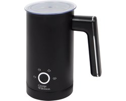 George Wilkinson Chocoluxe Melkopschuimer Warm en Koud 4 functies, 500W, Het stijlvolle en compacte design, een perfecte schuimlaag, Snelle en makkelijke bereiding
