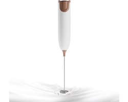 Handheld Elektrische Melkopschuimer | 10.000 Tpm Hoge Snelheid, Draagbaar Ontwerp Op Batterijen, Geschikt Voor Koffie/matcha/warme Chocolademelk