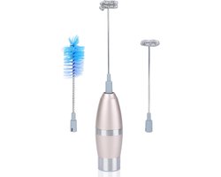 Handheld Melkopschuimer - Elektrische Melkopschuimer om Koffie mee te Mixen - Eierklopper en Melkopschuimer - Met Schuim Krijgen