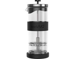 Handmatige Melkopschuimer van Glas en RVS voor Perfect Schuim