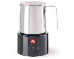 Illy 23760 Melkopschuimer en -warmer Zwart roestvrij staal Verkocht als klasse A 8003753190129