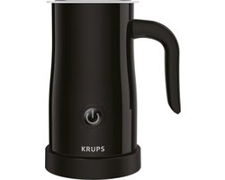 Krups XL1008 - Elektrische Melkopschuimer - Zwart - Compact - Geschikt voor Warme en Koude Melk