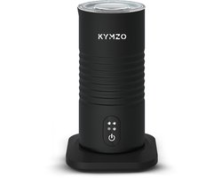 Kymzo Elektrische Melkopschuimer 4-in-1 – Warm & Koud Opschuimen, Verwarmen – 220ml – Barista-Kwaliteit – Zwart