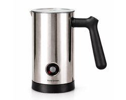 Luxe RVS Melkopschuimer met Perfect Romig Schuim – Stijlvol, Stil en Eenvoudig