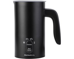 Melchioni 118360031 melkopschuimer & -opwarmer Handbediend elektrisch Zwart