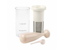 Melkmachine voor plantaardige melk; Maak zelf havermelk, sojamelk, rijstmelk en meer met snelle emulsie