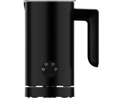 Melkopschuimer Elektrisch – Zwart – 4 Programma’s – Melkverwarmer en Melkklopper Electrisch – Perfect voor Cappuccino, Latte Macchiato en Chocomel