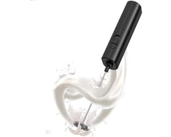 Melkopschuimer - Melkopschuimers - Melkopschuimer handmatig - Elektrische melkopschuimer - Werkende elektrische melkopschuimer - Draagbare elektrische schuimmaker - Met garde - Voor koffie-matcha- latte en cappuccinoa