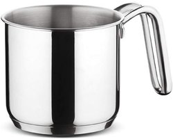 Melkpan roestvrij staal 12 cm, perfect voor inductie en dagelijks gebruik