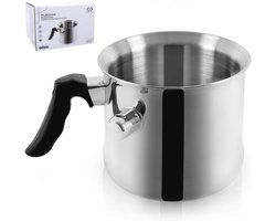 Melkpan Roestvrij Staal 2,5L - Geschikt voor Gas en Inductie