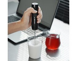 MHW-3BOMBER Magic melkopschuimer – met luchtinjectie-opschuimkop, stil en krachtig, perfect microfoam voor latte art