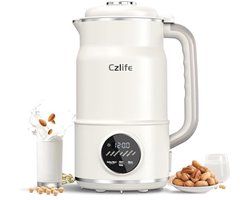 Notenmelkmachine 1,5 liter - Automatische soja-melkmachine voor zelfgemaakte havermout, notenmelk, sap, milkshake en babyvoeding