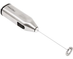 Pedrini op batterijen werkende elektrische melkopschuimer