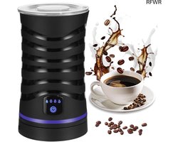 RFWR® Elektrische 4-in-1 Melkopschuimer voor Heet en Koud Melkschuim, Automatische Afsl shutting, Antiaanbaklaag