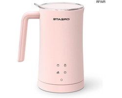 RFWR® Elektrische Melkopschuimer met Touchscreen - Automatische Verdamper voor Warme en Koude Melk