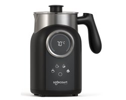 Safecourt Elektrische Melkopschuimer – Uitneembare RVS Kan (PFAS-vrij) – Vaatwasserbestendig – Geschikt voor alle soorten melk - grote capaciteit & stil in gebruik