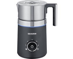 Severin SM 3586 - Melkopschuimer met inductietechniek - PFAS-vrij - Vaatwasserbestendige RVS melkkan van 700ml - 3 programma's - zilver/zwart