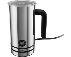 SILVERCREST Elektrische melkschuimer - Krantje, croissantje, cappuccinootje, wat een heerlijke zondagmorgen! - Vermogen: 500 W - Inhoud: max. 300 ml (194)  - Premium antiaanbaklaag van ILAG® - Met koudschuimfunctie