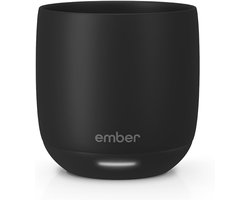 Smart Ember Cup with Temperature Control - 177ml App Controlled and Rechargeable Heated Coffee Cup with Intelligent LED Display, 1.5 Hour Battery Life, Black