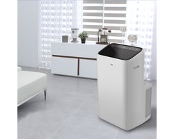 AUX MOBIELE AIRCO - KOELEN EN VERWARMEN - WIFI - 12000BTU- 3,4KW - R290 - WIT