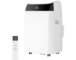 Draagbare Airconditioner – Mobiele Airco – Koelventilator – Ontvochtiger – 12.000 BTU – 50 m² – Stil Geluid - Witte Bovenkant