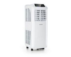 Klarstein mobiele airconditioner met luchtafvoerslang, 3-in-1 airconditioner met ventilator & ontvochtiger, kleine & draagbare airconditioner voor thuis & op kantoor, met nachtmodus & app-bediening, 9000 BTU