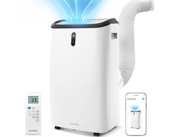 Komodo Mobiele Airco Frosty 12000 BTU - 3 in 1 Airconditioner - Koelen & luchtontvochtiger - Raamafdichting - Afstandsbediening - Ventilator - Voor 45m2