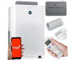 Mobiele airco 5-in-1 met 14000 BTU - Koelen, verwarmen, ontvochtigen en ventileren