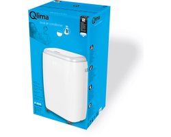 Mobiele Airconditioner P 628 – Wit/Zilver – 3-in-1 (Koelen, Ventileren & Ontvochtigen) – Inclusief Afstandsbediening & Raamafdichtingskit