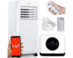 Mobiele Airconditioner – Verplaatsbare Airco – Mobiele Koeler – Draagbare Coolbox – Airco Unit – 10000 BTU Koelcapaciteit – 5-in-1 Functie met App-Bediening