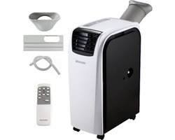Sinclair 3KW 11.000 BTU mobiele airco - koelen en verwarmen - afstandsbediening - 25 m2 - Extra stille airco