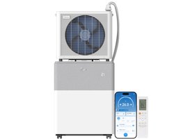 Midea PortaSplit Mobiele Split Airco - 12.000 BTU - Koelen & Verwarmen - Met Wifi