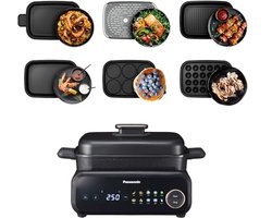 6-in-1 elektrische multikoker met 9 automatische programma's en 6 accessoires