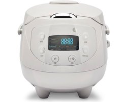 Aura® Multicooker - Multicookers - Grijs - 32cm x 23cm x 24cm