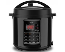DistinQ Multicooker 9-in-1 - Snelkookpan - Pressure cooker - Rijstkoker - Slowcooker - Stomer
