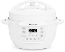 Instant Pot Classic Mini 3.8L Multicooker - 7-in-1 - Snelkookpan, Slowcooker, Sauteren, Stomen, Ei, Yoghurt, Warmhouden - tot 70% sneller koken - energiebesparing tot 80% - ideaal voor 1–4 porties - Sea Salt Wit - vaatwasserbestendige onderdelen