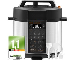 MMP® Multicooker - Multicookers - Zwart - 38cm x 34cm x 32cm