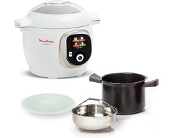 Moulinex Cookeo+ CE85CA10 - Intelligente Hogedruk Multicooker - 6 programma's - 6L - Wit