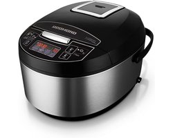 Multicooker 5 Liter met 40 Programma's - Brood, Stomen & Meer - LCD Touch Display
