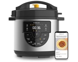 Programmeerbare Elektrische Slowcooker 6L - Multifunctionele Keukenapparaat met 15 Functies
