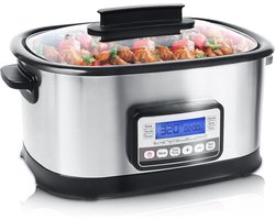 Programmeerbare Slowcooker 11-in-1 Multi-Cooker Elektrisch 6.5 Liter Antiaanbaklaag