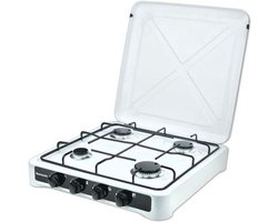 Ravanson K-04T kookplaat Zwart, Wit Aanrecht Gaskookplaat 4 zone(s)