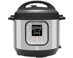 Roestvrijstalen Multikoker 8L – Snelkookpan en Slowcooker in één