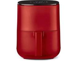 SCH® Mini airfryer - Airfryer - Airfryer klein - Rood - ‎23cm x 29cm x 30cm