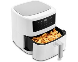 SCH® Mini airfryer - Airfryer - Airfryer klein - Wit - ‎40cm x 33cm x 33cm