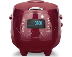 SCH® Multicooker - Multicookers - Rood - ‎35cm x 27cm x 27cm